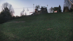 Otočná kamera na sjezdovce
