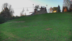Otočná kamera na sjezdovce
