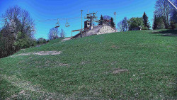 Otočná kamera na sjezdovce