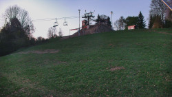 Otočná kamera na sjezdovce