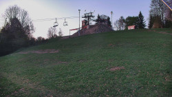 Otočná kamera na sjezdovce