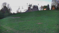 Otočná kamera na sjezdovce