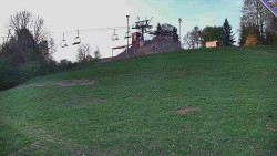 Otočná kamera na sjezdovce