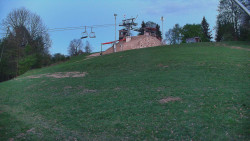 Otočná kamera na sjezdovce