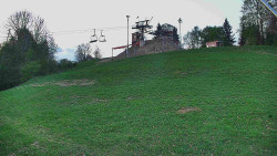 Otočná kamera na sjezdovce