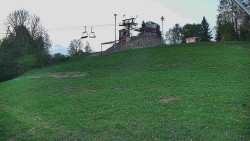 Otočná kamera na sjezdovce