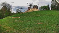 Otočná kamera na sjezdovce