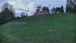 Otočná kamera na sjezdovce