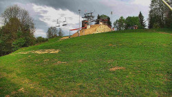 Otočná kamera na sjezdovce