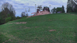 Otočná kamera na sjezdovce
