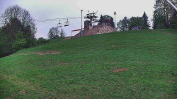 Otočná kamera na sjezdovce