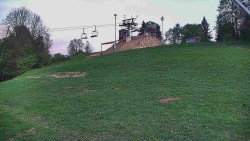 Otočná kamera na sjezdovce