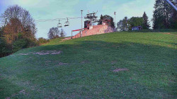 Otočná kamera na sjezdovce