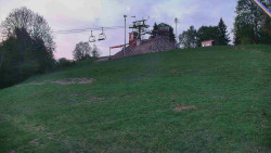 Otočná kamera na sjezdovce