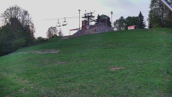 Otočná kamera na sjezdovce