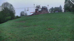 Otočná kamera na sjezdovce