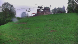 Otočná kamera na sjezdovce