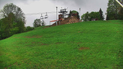 Otočná kamera na sjezdovce