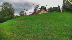 Otočná kamera na sjezdovce