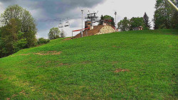 Otočná kamera na sjezdovce