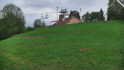Otočná kamera na sjezdovce