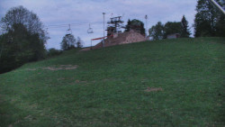 Otočná kamera na sjezdovce
