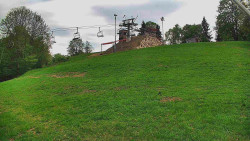 Otočná kamera na sjezdovce