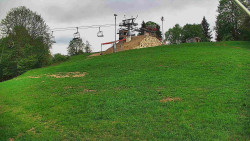 Otočná kamera na sjezdovce