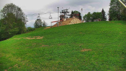 Otočná kamera na sjezdovce