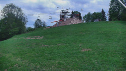 Otočná kamera na sjezdovce