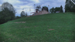 Otočná kamera na sjezdovce