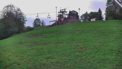 Otočná kamera na sjezdovce