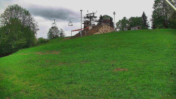 Otočná kamera na sjezdovce