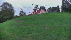 Otočná kamera na sjezdovce