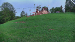 Otočná kamera na sjezdovce