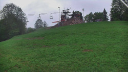 Otočná kamera na sjezdovce