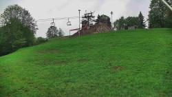 Otočná kamera na sjezdovce