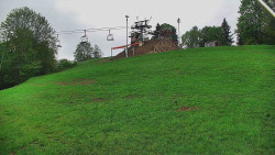 Otočná kamera na sjezdovce