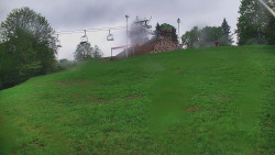 Otočná kamera na sjezdovce