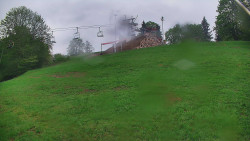 Otočná kamera na sjezdovce