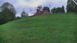Otočná kamera na sjezdovce