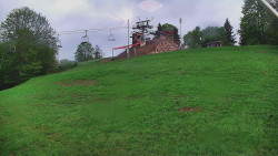 Otočná kamera na sjezdovce