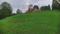 Otočná kamera na sjezdovce