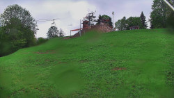 Otočná kamera na sjezdovce