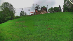 Otočná kamera na sjezdovce