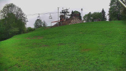 Otočná kamera na sjezdovce