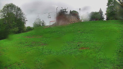 Otočná kamera na sjezdovce
