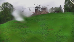 Otočná kamera na sjezdovce