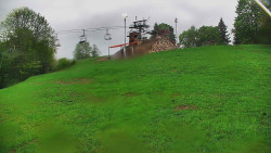 Otočná kamera na sjezdovce