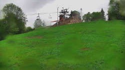 Otočná kamera na sjezdovce